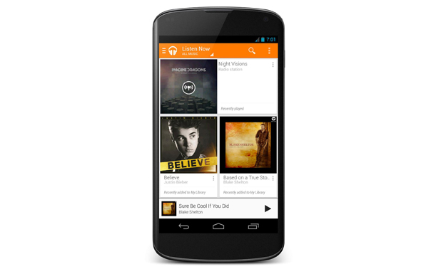 Hudba Google Play